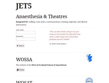 Tablet Screenshot of jet5.com